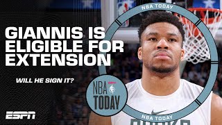 Woj The potential of Giannis becoming a free agent would create a ‘frenzy’  NBA Today [upl. by Rasaec]