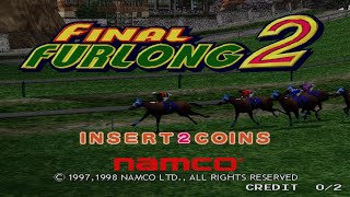 Final Furlong 2 NAMCO SYSTEM SUPER 23 MAME WorkInProgress Attract Mode [upl. by Cleodel293]