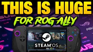 SteamOS is OFFICIALLY coming to Asus ROG Ally X THIS IS BIG [upl. by Perry]