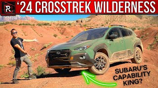 The 2024 Subaru Crosstrek Wilderness Is A Beefy OffRoad Capable Small SUV [upl. by Dareg406]