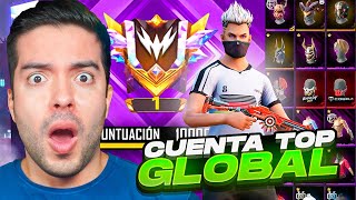 REVISE TODO LO QUE TIENE LA CUENTA DEL TOP GLOBAL No01 EN FREE FIRE Antronixxg [upl. by Neurath]