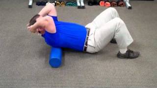 Postural Stretches using the Foam Roller for Upper Back and Neck Pain [upl. by Terese]