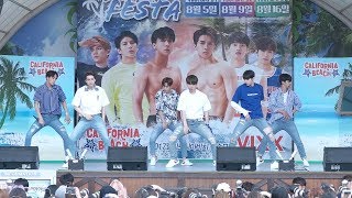 4K170809 빅스VIXX 경주 캘리포니아 비치 야외공연 전체 직캠Full Version Fancam [upl. by Burkitt]