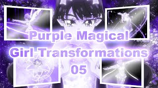 Purple Magical Girl Transformations 05 [upl. by Yednarb]