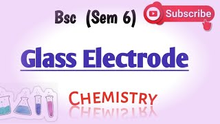 Determination of pH of solution by using glass electrode👍 Bsc sem 6chemistry bscchemistry [upl. by Petes223]