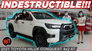 2021 Toyota Hilux Conquest 4x2 AT  Pickup Truck Philippines [upl. by Allecsirp72]