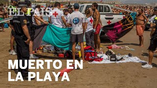 Hallado muerto un joven de 20 años en la playa de la Malvarrosa de Valencia [upl. by Cummine14]