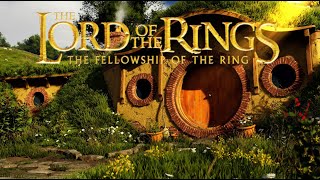 The Lord of the Rings  The Shire  Music and Ambience 4K [upl. by Milks440]