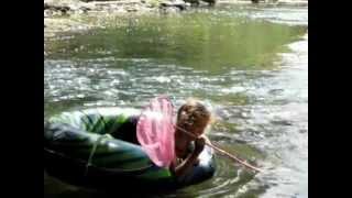 Fishin for Crayfish on the Cowichan River [upl. by Sualkcin]