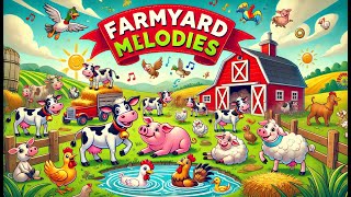 Farmyard Melodies  Music for Kids [upl. by Ilyk]