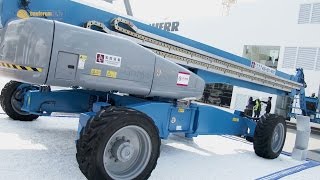 Terex Genie SX180 Telescopic Boom Lift  Walkaround Bauma China [upl. by Kcirddec]