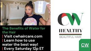 Benefits of Drinking Water For FAST Hair Growth  4c Hair Growth  Natural Hair Growth Journey [upl. by Remington497]