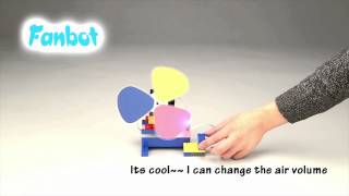 ROBOROBO EDUCATION ROBO KIDS 1  FAN BOT [upl. by Redwine]