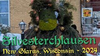 Silvesterchlausen in New Glarus WI [upl. by Aleakim]