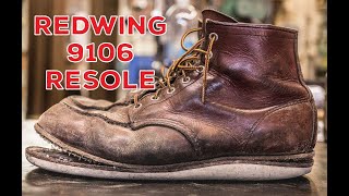 RED WING 9106 Resole 49 [upl. by Rol]