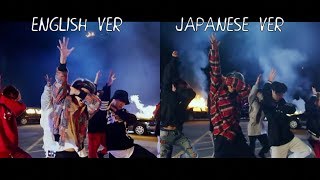 MIC DROP REMIX VS MIC DROP JAPANESE VER [upl. by Aymik]