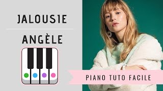 APPRENDRE JALOUSIE DE ANGELE  PIANO TUTO FACILE [upl. by Switzer]