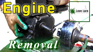 Scott Bonnar 45 Teardown 2  Grass Deflector and Engine Removal [upl. by Emylee]