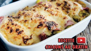 Recette facile de chiconsendives au gratin [upl. by Ahtilat]