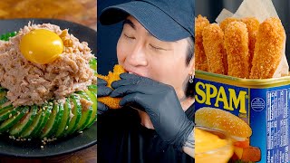 ASMR Cooking amp Eating Compilation Best of Zach Choi Food [upl. by Seerdi147]