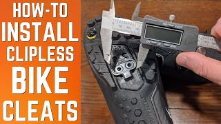 HowTo Install Cleats on Cycling Shoes The RIGHT WAY  Clipless Pedal DIY for Shimano SPD and More [upl. by O'Malley583]