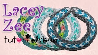 NEW Lifesaver Rainbow Loom Bracelet Tutorial [upl. by Hereld]