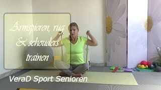 Beste Arm en Schoudertraining  workout Armen Schouders en Bovenlichaam trainen voor vrouwen [upl. by Colet]