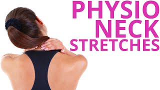 Physio Neck Exercises Stretch amp Relieve Routine [upl. by Bound]