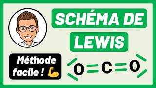 SCHÉMA DE LEWIS ✅ Méthode facile  💪 Doublet liant et non liant 🙂 Seconde  Première  Terminale [upl. by Roobbie]