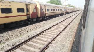 HIGH SPEED line in indian Railway PASSENGER TRAIN WAP4 [upl. by Khalid96]