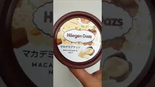 My favorite icecream  Haagen Dazs Macadamia nuts icecream shorts [upl. by Thomasine]