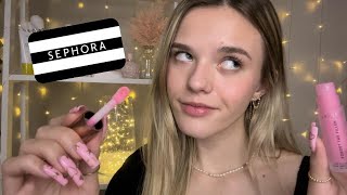 ASMR Btchy Sephora Employee Does Your Makeup For A Valentines Date 🏹 [upl. by Ailad490]