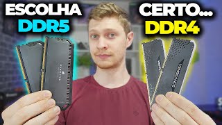 MEMÓRIA RAM DDR5 VS DDR4 QUAL A DIFERENÇA QUAL ESCOLHER TESTE EM JOGOS E COMPARATIVO [upl. by Tadashi864]