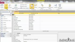 Tutoriasi  Eučenje Access 2010  kako dodamo primarni ključ [upl. by Femi]