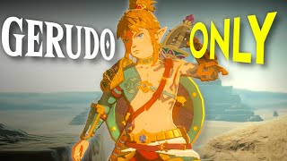 Can you BEAT Tears of the Kingdom using ONLY Gerudo Gear [upl. by Daj]