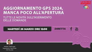 Aggiornamento Gps 2024 manca poco all’apertura tutte le novità sull’inserimento delle domande [upl. by Kurzawa]