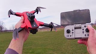 RG600 Pro Brushless Optical Flow Drone Flight Test Review [upl. by Hutson]