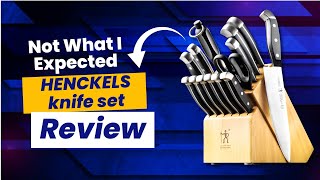 HENCKELS Premium Quality 15 Piece Knife Set Review  The Art of Effortless Cutting  Unbiased Review [upl. by Rratsal]