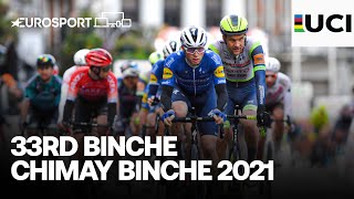 33rd Binche Chimay Binche 2021 Highlights  Cycling  Eurosport [upl. by Niknar]