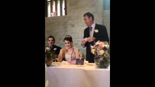 Pukka Father of the Bride Speech [upl. by Graehme]