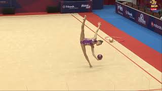 Yelizaveta ZORKINA BLR Ball AA  Sofia Cup 2021 [upl. by Sontich]