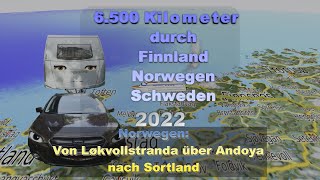 Norwegen LøkvollstrandaAndøyaSortland 4K [upl. by Antony]