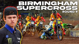 Birmingham Supercross Rd 9  Wild Night [upl. by Aerised]