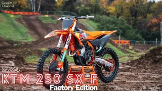 Designed for Peak Performance and Race Domination  2024 KTM 250 SXF Factory Edition [upl. by Aizat]