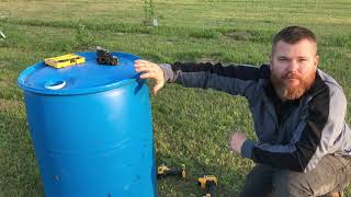 How To Make An Automatic Chicken Waterer Using a 55 gallon Drum [upl. by Eiser]