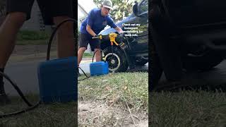 Dewalt cordless pressure washer with external water tank￼ [upl. by Siurtemed]