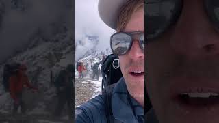 Aconcagua Expedition  Full Video coming Soon mountains argentina climbing [upl. by Brand293]