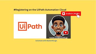 1 Registering On The Uipath Automation Cloud [upl. by Gnanmas560]