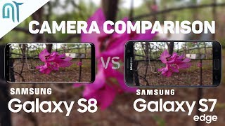 Samsung Galaxy S8 vs S7 Edge  Camera Comparison  Worth the upgrade  ✔ [upl. by Virgel674]