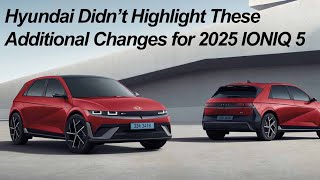 Hyundai Didn’t Highlight These Smaller Changes on 2025 Ioniq 5 [upl. by Emelia]